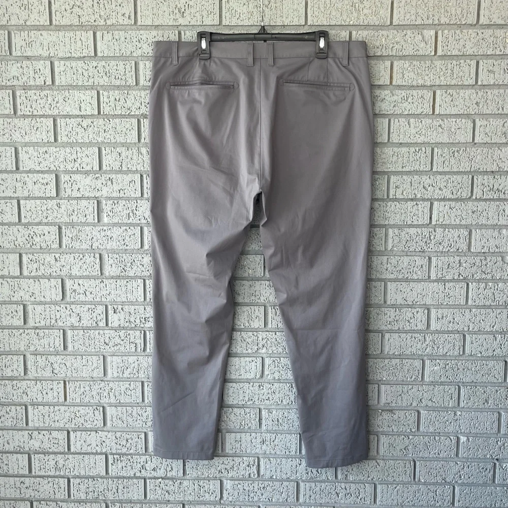 Rhone Commuter Pant Slim Straight Grey Men’s Size 38